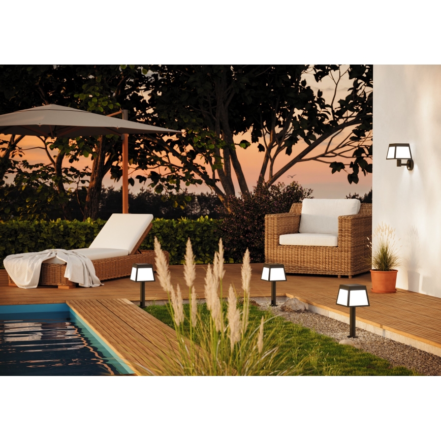 Eglo - LED-lamp op zonne-energie met een sensor LED/7,5W/3,7V 56cm 2200 mAh IP44