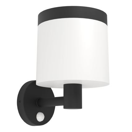 Eglo - LED Zonne-energie wandlamp met sensor LED/7,5W/3,7V 2200 mAh IP44