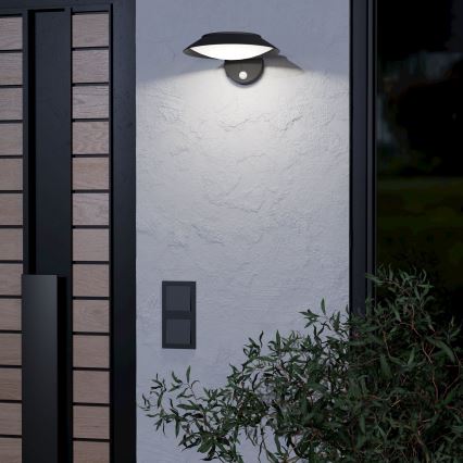 Eglo - LED Solar wandlamp met sensor LED/7W/3,7V 2200 mAh IP44