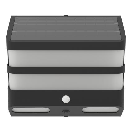 Eglo - LED Solarlamp voor aan de muur met sensor LED/6,5W/3,7V 1800 mAh IP44