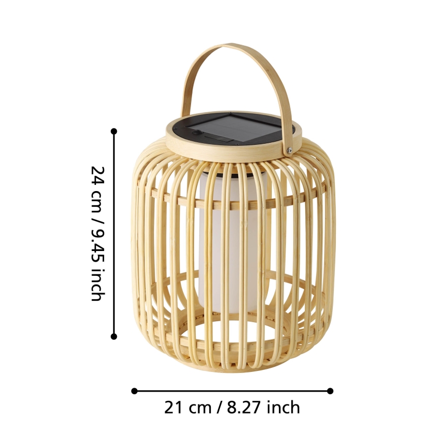 Eglo - LED Solar tafellamp LED/3,3W/3,7V 1800 mAh IP44