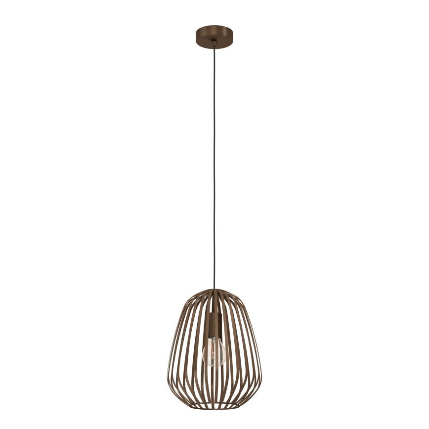 Eglo - Hanglamp aan kabel 1xE27/40W/230V bronskleurig