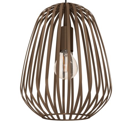 Eglo - Hanglamp aan kabel 1xE27/40W/230V bronskleurig