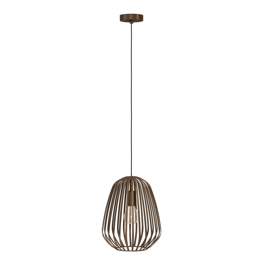 Eglo - Hanglamp aan kabel 1xE27/40W/230V bronskleurig