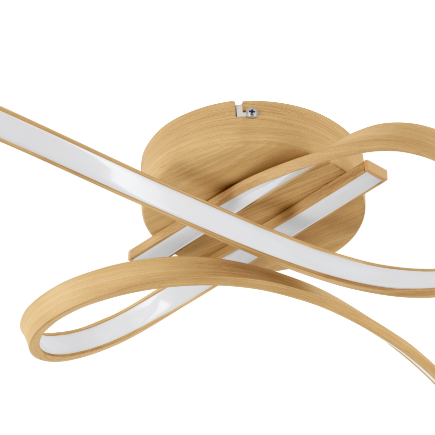 Eglo - LED plafondlamp LED/20,5W/230V bruin