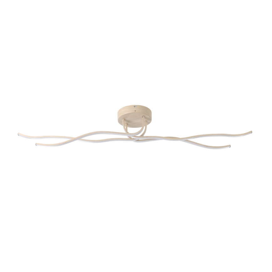 Eglo - LED-plafondlamp LED/37W/230V bruin