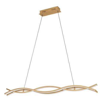 Eglo - LED-hanglamp met kabel LED/35W/230V beige