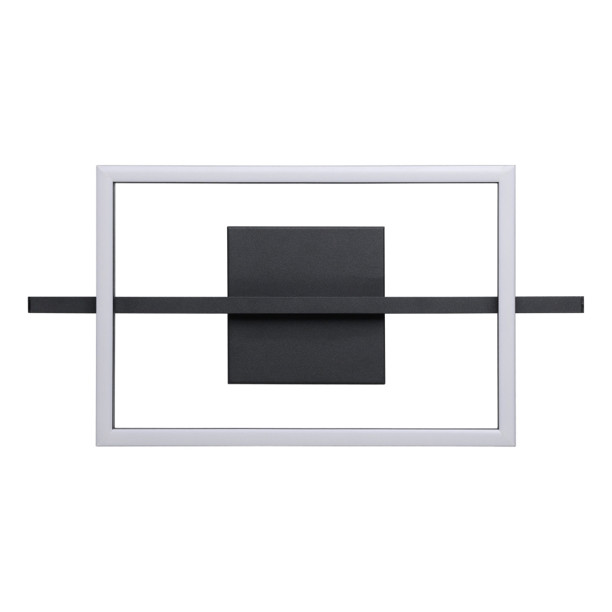 Eglo - LED RGBW Dimbare plafondlamp LED/17W/230V 2700-6500K zwart + afstandsbediening