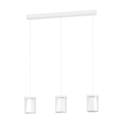 Eglo - LED RGBW Dimbare hanglamp aan een koord 3xLED/3,7W/230V 2700-6500K wit ZigBee