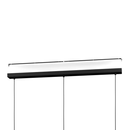 Eglo - LED RGBW Dimbare hanglamp aan een koord 3xLED/3,7W/230V 2700-6500K zwart