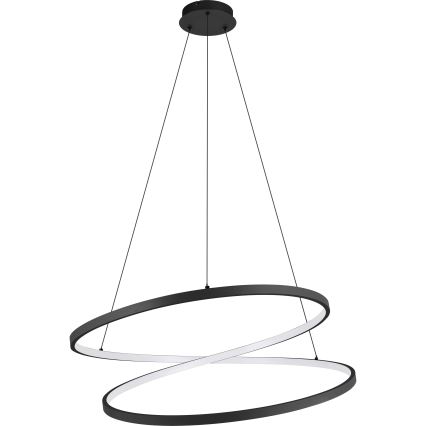 Eglo - LED Hanglamp aan een koord LED/42W/230V 3000K zwart