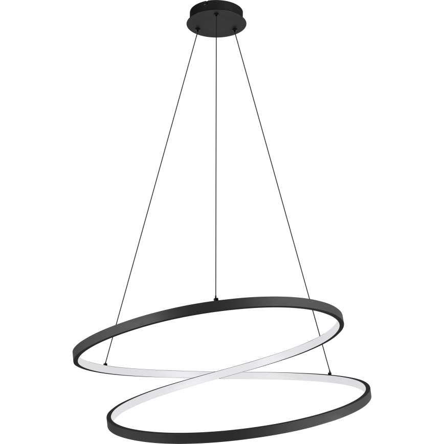 Eglo - LED Hanglamp aan een koord LED/42W/230V 3000K zwart