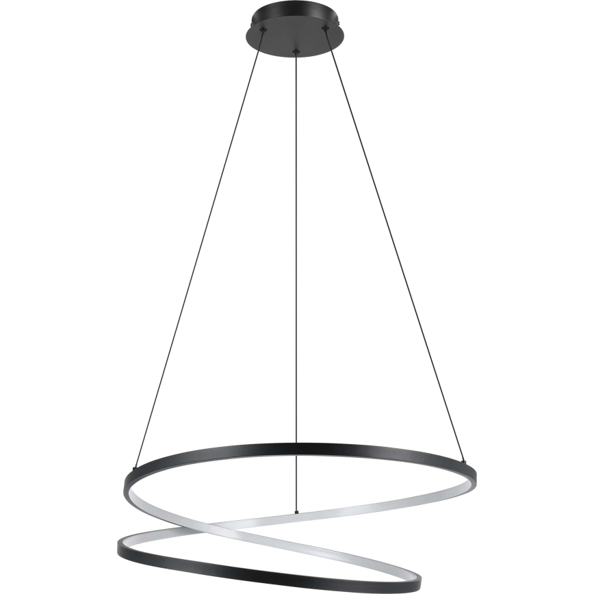 Eglo - LED Hanglamp aan een koord LED/42W/230V 3000K zwart