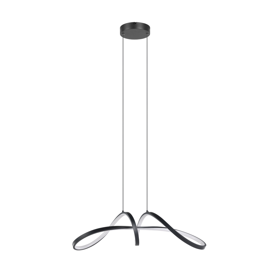 Eglo - LED RGBW Dimbare hanglamp aan een koord LED/22W/230V 2700-6500K zwart