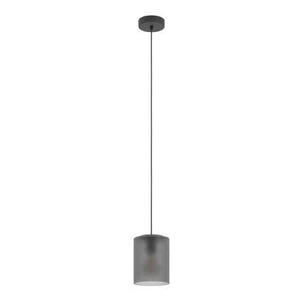 Eglo - Hanglamp aan een koord 1xE27/40W/230V grijs
