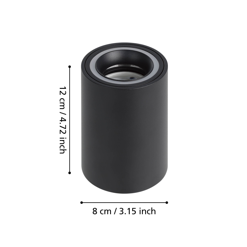 Eglo - LED RGBW Dimbare spot LED/4,9W/230V 2700-6500K zwart