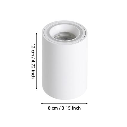 Eglo - LED RGBW Dimbare spot LED/4,9W/230V 2700-6500K wit