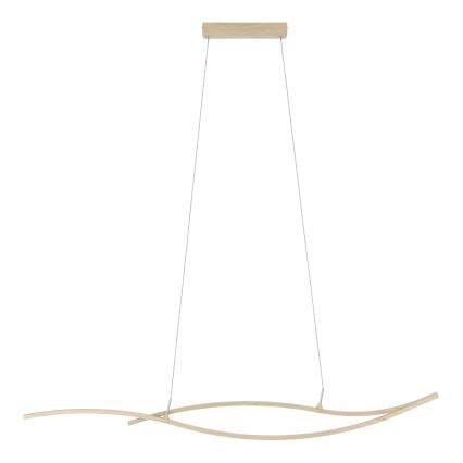 Eglo - LED Hanglamp aan een koord LED/20W/230V 4000K beige