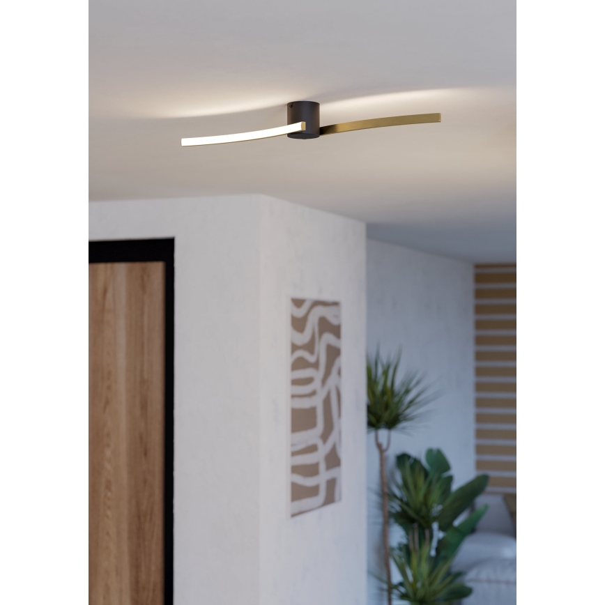 Eglo - LED Plafondlamp LED/12W/230V 4000K goud