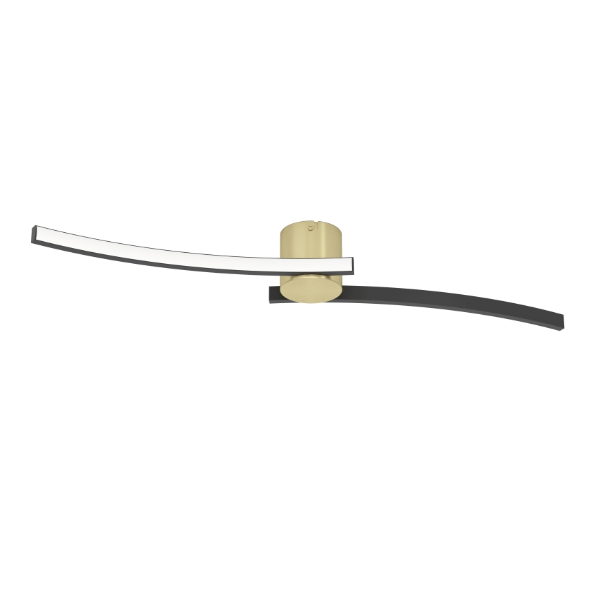 Eglo - LED Plafondlamp LED/12W/230V 4000K zwart