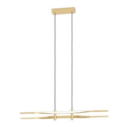 Eglo - LED hanglamp aan kabel LED/21W/230V goudkleurig