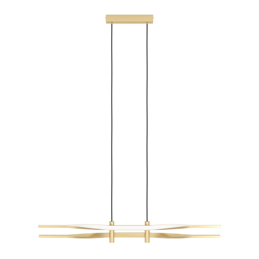 Eglo - LED hanglamp aan kabel LED/21W/230V goudkleurig