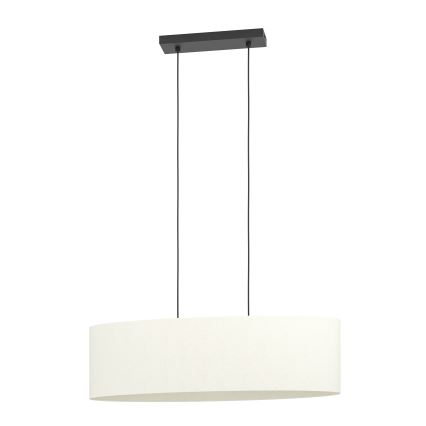 Eglo - Hanglamp aan een koord 2xE27/60W/230V wit