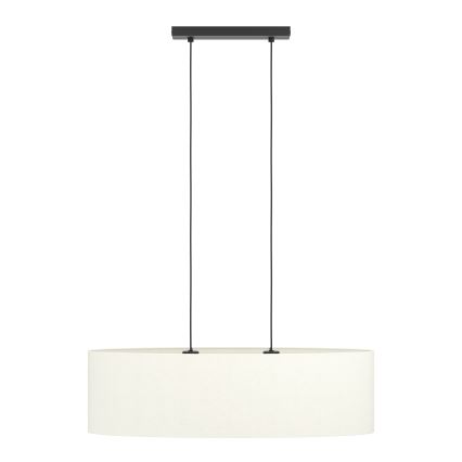 Eglo - Hanglamp aan een koord 2xE27/60W/230V wit