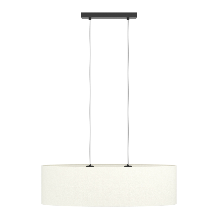 Eglo - Hanglamp aan een koord 2xE27/60W/230V wit