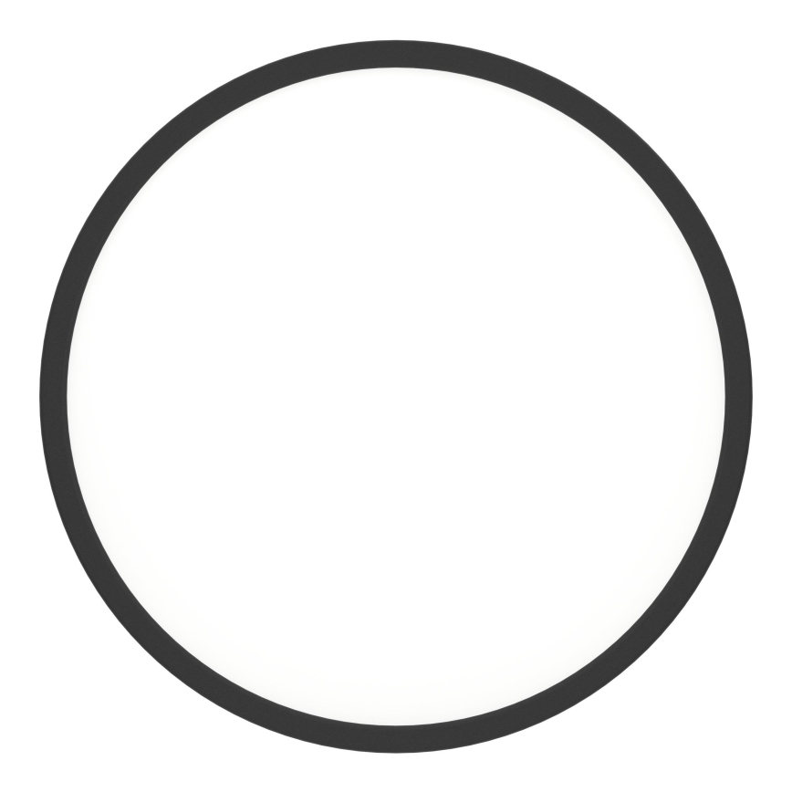 Eglo - LED plafondlamp LED/17W/230V 2700/4000/6500K Ø 38,9 cm zwart