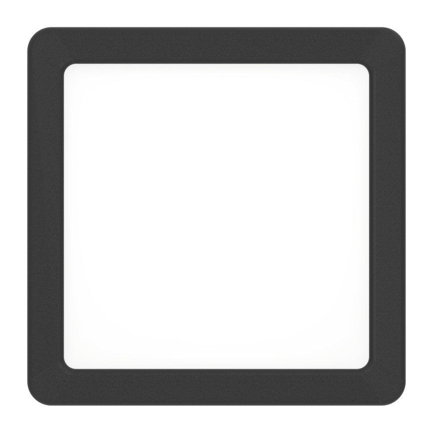 Eglo - LED plafondlamp LED/7W/230V 2700/4000/6500K 15x15cm zwart