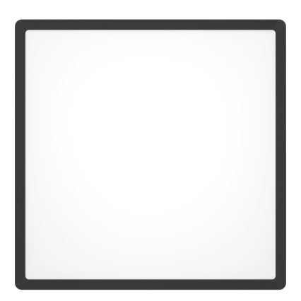 Eglo - LED-plafondlamp LED/17,5W/230V 2700/4000/6500K 39x39 cm zwart