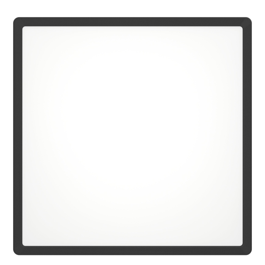 Eglo - LED-plafondlamp LED/17,5W/230V 2700/4000/6500K 39x39 cm zwart