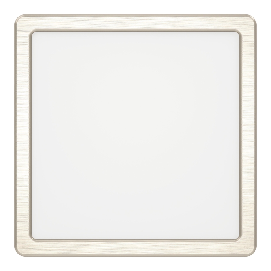 Eglo - LED plafondlamp LED/10,5W/230V 2700/4000/6500K 22x22 cm mat chroom