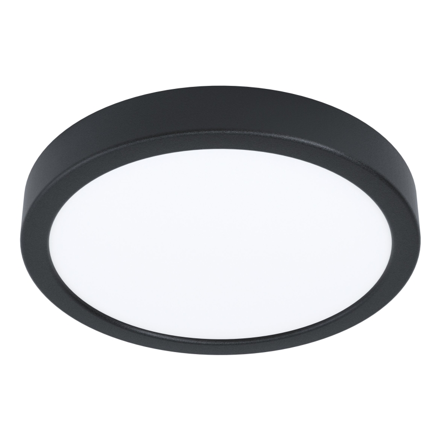 Eglo - LED plafondlamp voor de badkamer LED/11,5W/230V 2700/4000/6500K Ø 21,1 cm IP44 zwart
