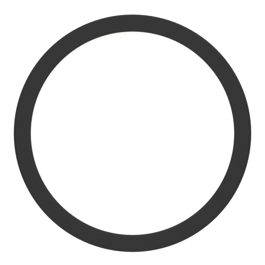 Eglo - LED plafondlamp voor badkamer LED/11,5W/230V Ø 21,1 cm IP44 zwart