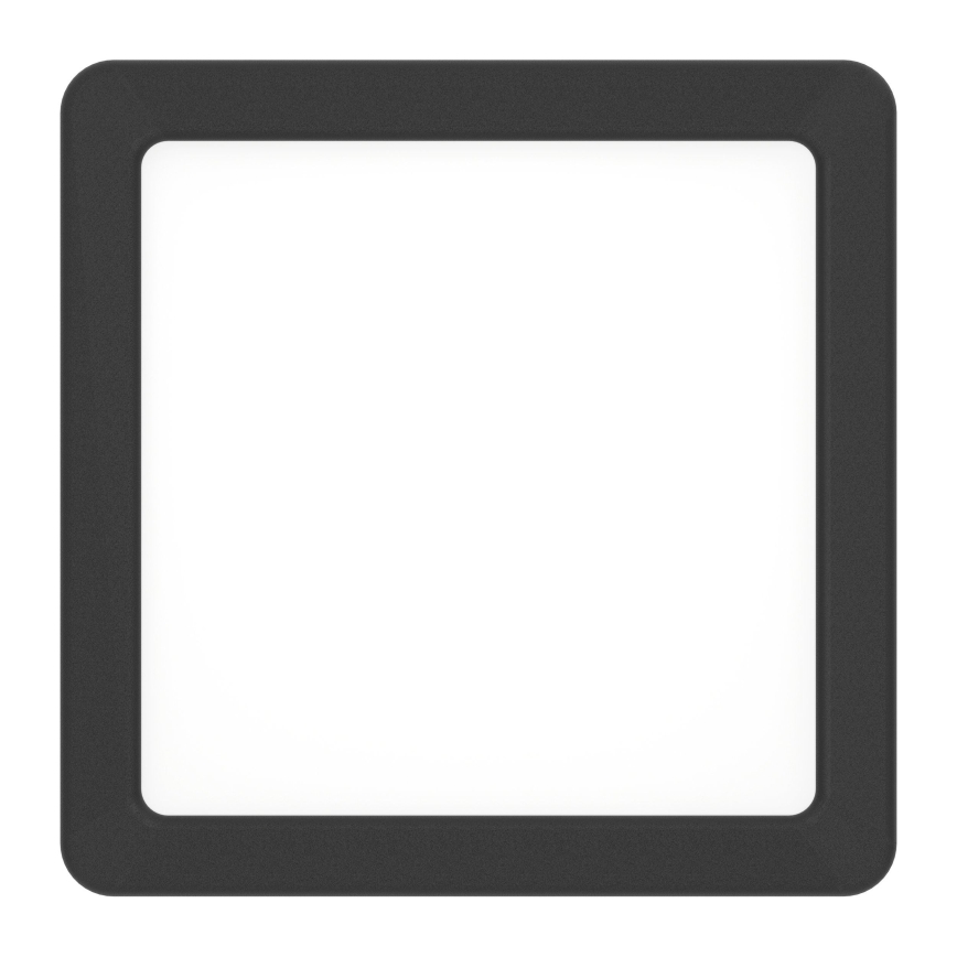 Eglo - LED plafondlamp voor badkamer LED/7W/230V 15x15 cm IP44 zwart