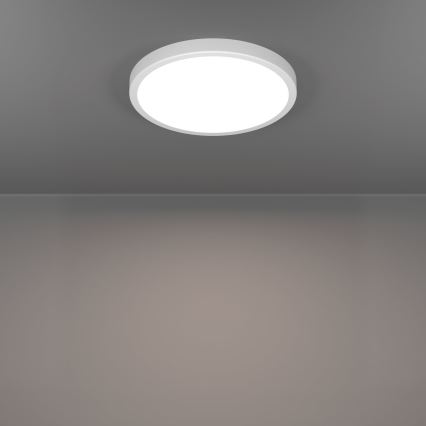 Eglo - LED-plafondlamp voor badkamer LED/14,2W/230V 2700/4000/6500K Ø 27,8 cm IP44 wit