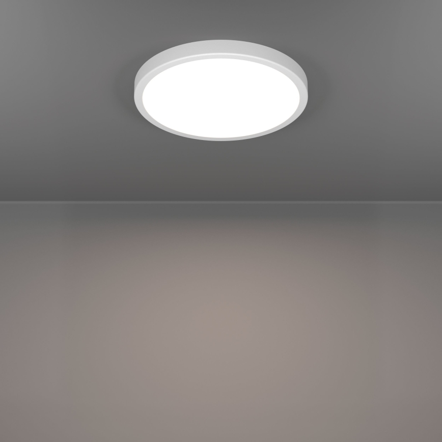 Eglo - LED plafondlamp voor badkamer LED/14,2W/230V Ø 27,8 cm IP44 wit