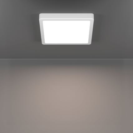 Eglo - LED plafondlamp voor badkamer LED/10,5W/230V 2700/4000/6500K 22x22 cm IP44 wit