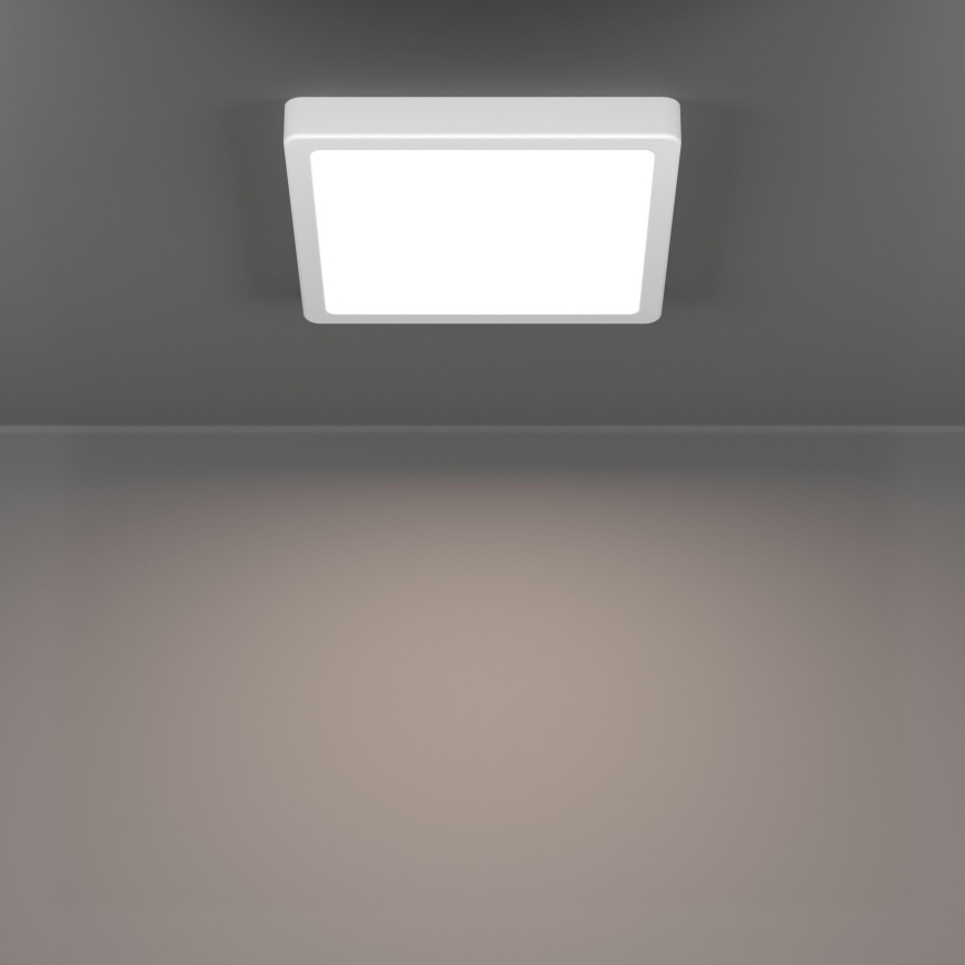 Eglo - LED plafondlamp voor badkamer LED/10,5W/230V 2700/4000/6500K 22x22 cm IP44 wit