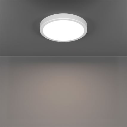 Eglo - LED RGBW dimbare plafondlamp voor badkamer LED/11,2W/230V 2700-6500K Ø 21,1 cm IP44 wit
