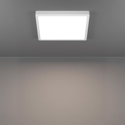 Eglo - LED RGBW dimbare plafondlamp voor badkamer LED/13,5W/230V 2700-6500K 29,5x29,5 cm IP44 wit