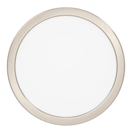 Eglo - LED RGBW dimbare plafondlamp voor badkamer LED/11,2W/230V 2700-6500K Ø 21,1 cm IP44 mat chroom