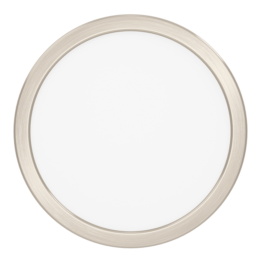 Eglo - LED RGBW dimbare plafondlamp voor badkamer LED/11,2W/230V 2700-6500K Ø 21,1 cm IP44 mat chroom