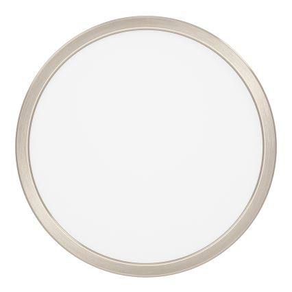 Eglo - LED RGBW dimbare plafondlamp voor de badkamer LED/14,3W/230V 2700-6500K Ø 27,8 cm IP44 mat chroom