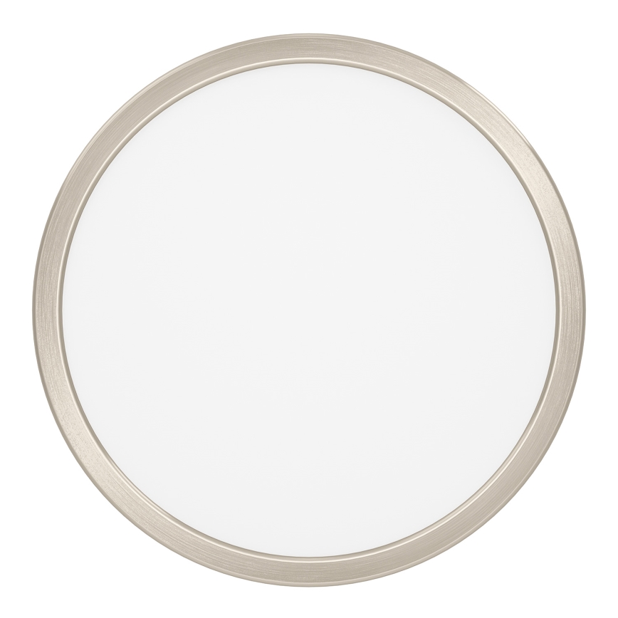 Eglo - LED RGBW dimbare plafondlamp voor de badkamer LED/14,3W/230V 2700-6500K Ø 27,8 cm IP44 mat chroom