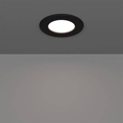 Eglo - Set van 3 LED-inbouwspots LED/3,7W/230V, keuze uit 2700/4000/6500K, Ø 8,8 cm, zwart