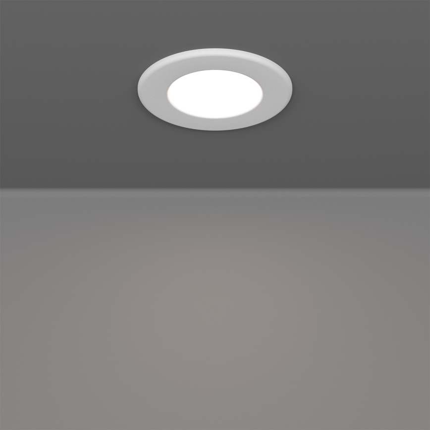 Eglo - SET 3x LED inbouwspot LED/3,7W/230V 2700/4000/6500K diam. 8,8 cm wit