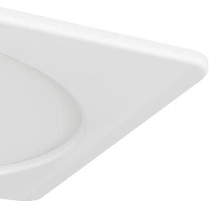 Eglo - LED-inbouwarmatuur LED/10,5W/230V 2700/4000/6500K 16,6x16,6 cm zwart